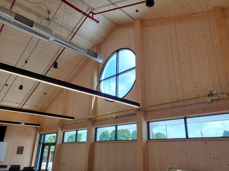 Port Stanley Mass Timber Firehall