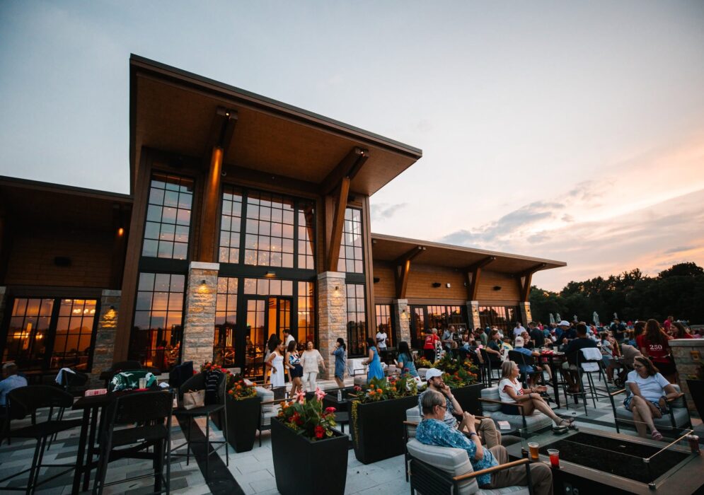 Finished mass timber Kalamazoo Country Club.