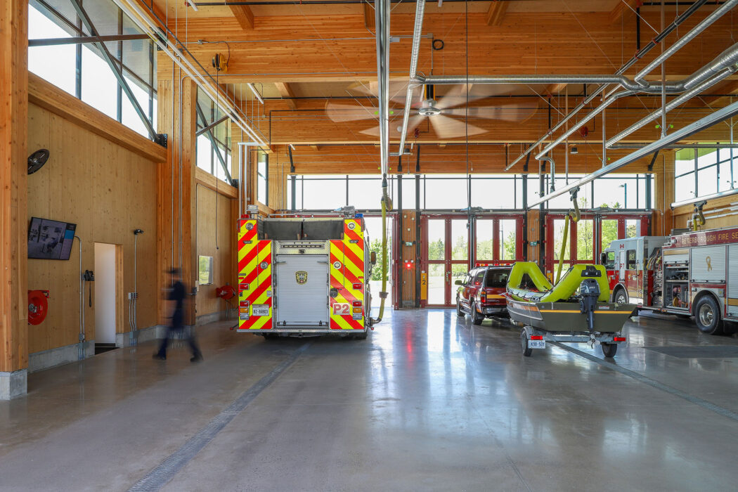 Peterborough mass timber fire station
